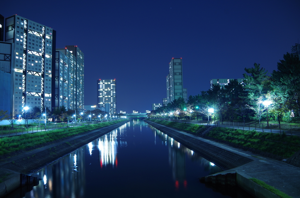 芦屋シーサイドタウン（北から）