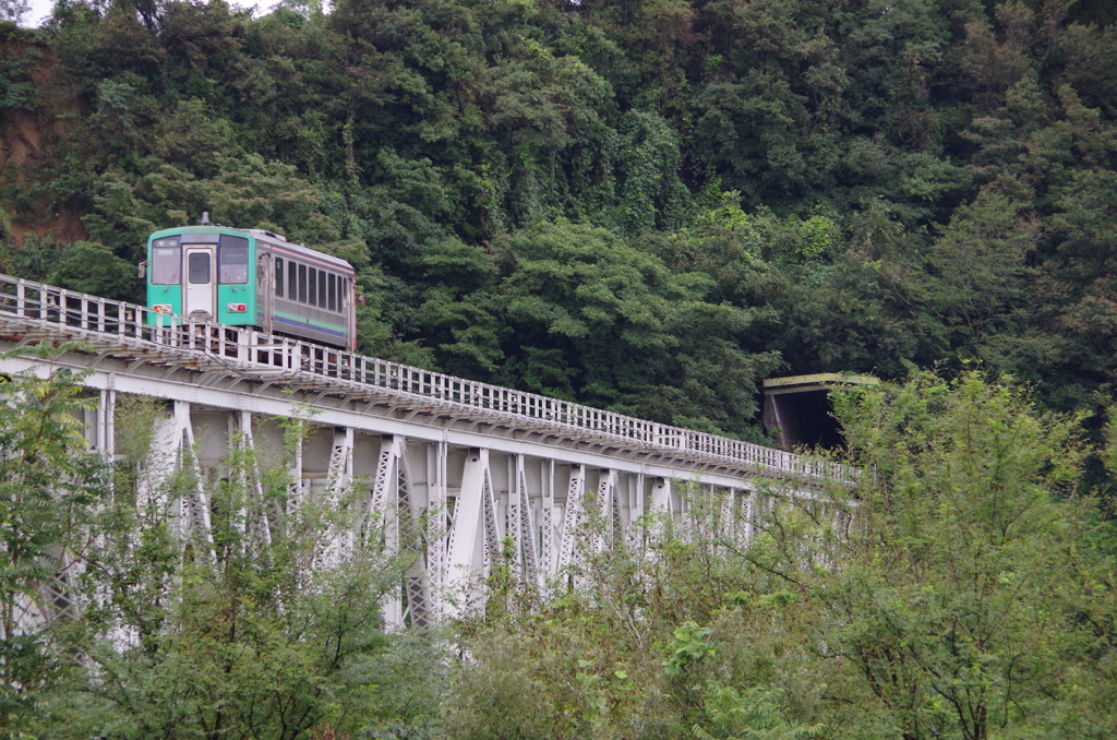 高山線にて