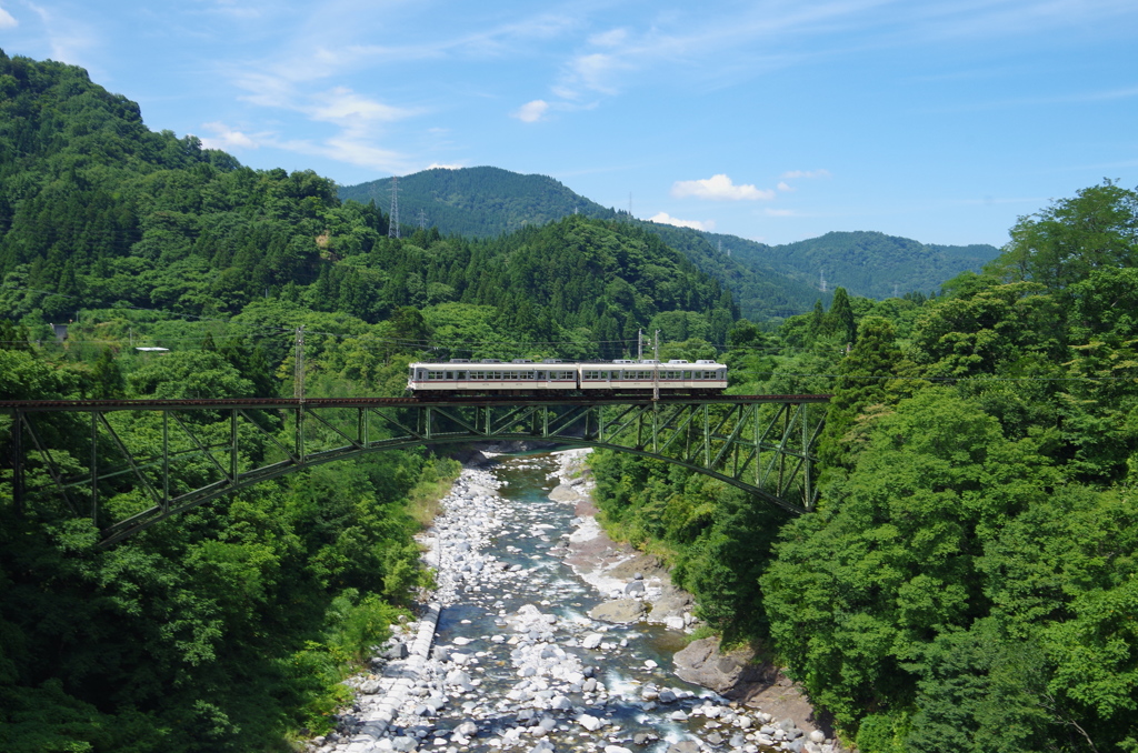 千垣橋梁　富山地方鉄道