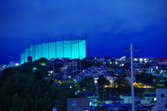 坂の上のゴルフ場