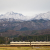 山は雪