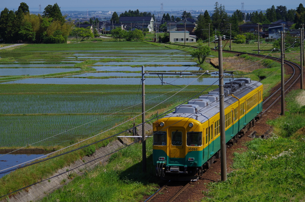 富山地鉄カーブ