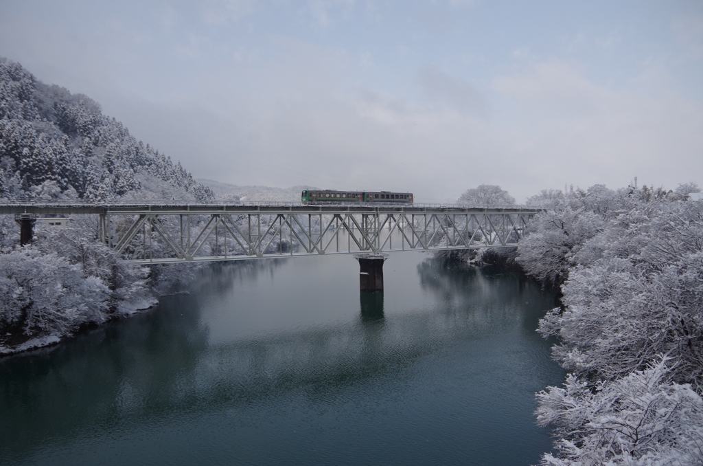 今年最後の雪景色