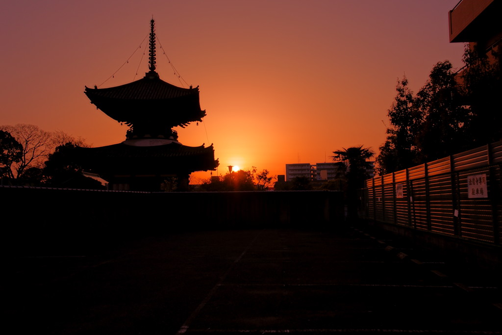 天王寺七坂界隈