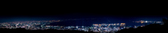 六甲山夜景パノラマ
