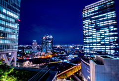 大阪ノースゲートビルディングからの夜景