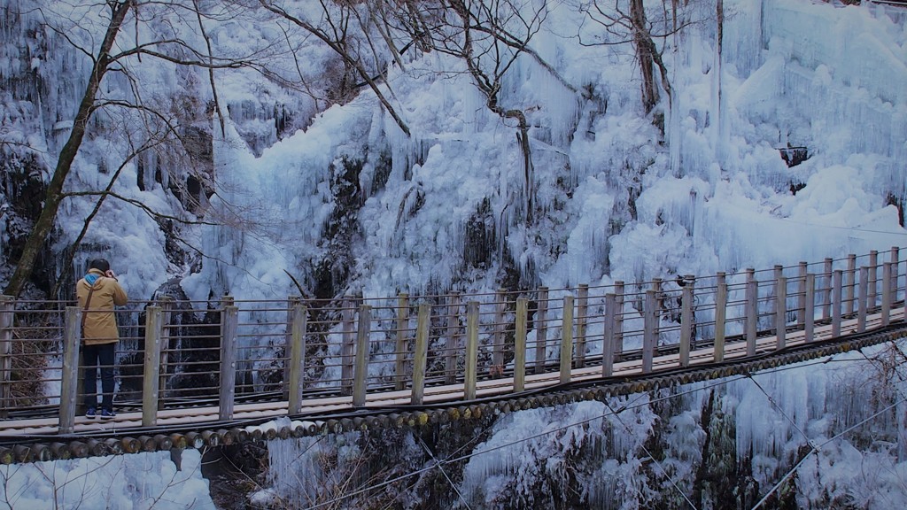 尾の内百景氷柱