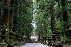 北口本宮冨士浅間神社参道