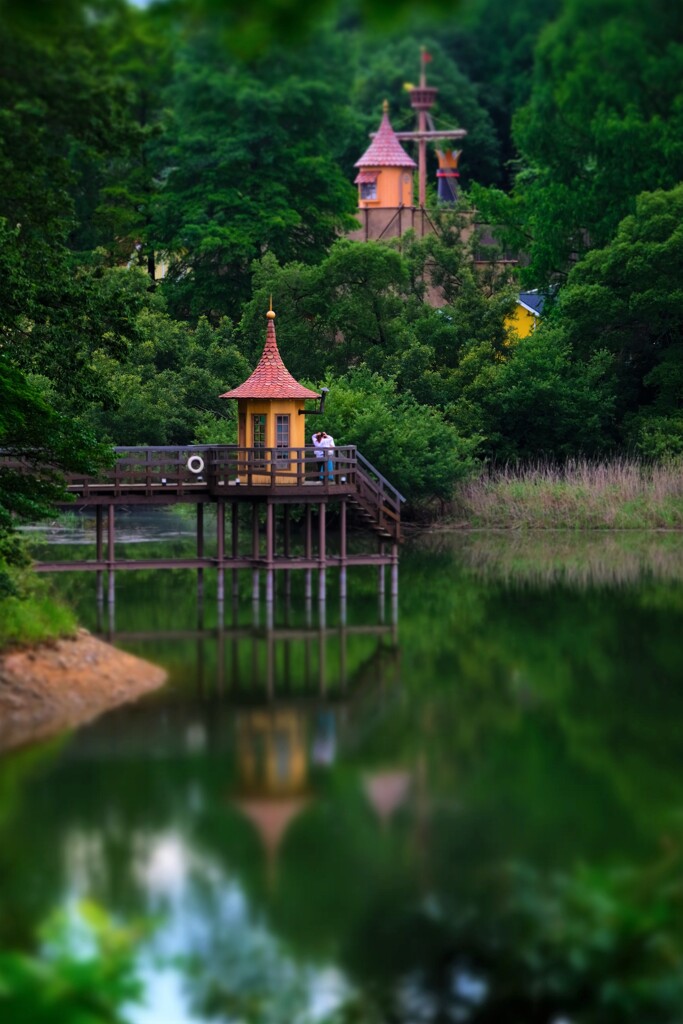 水浴び小屋