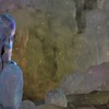 小枝についた氷の塊