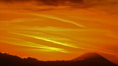 年の瀬の夕景