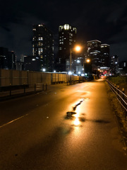 雨上がりの夜に