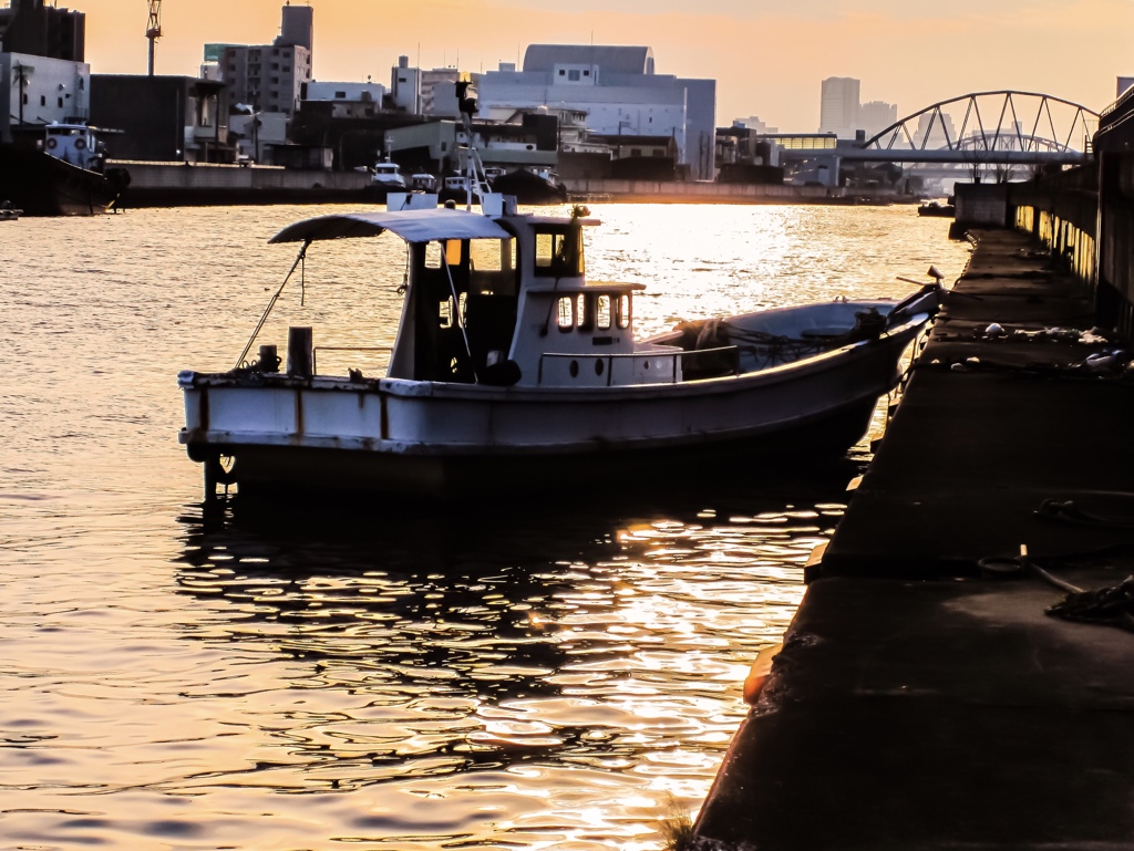 安治川風景