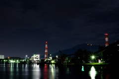 工場夜景