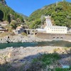 五ヶ瀬川　神影大橋近くの発電所