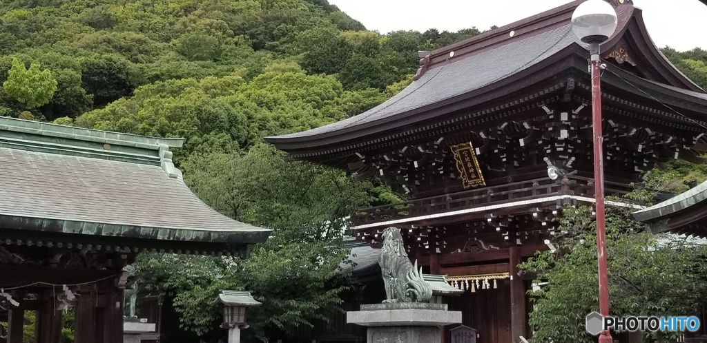 宮地嶽神社　門