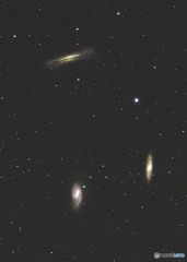 M65 M66 NGC3628 （2016年再処理超拡大）
