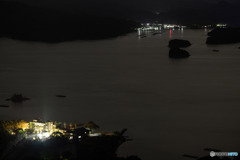 伊万里湾の夜景　②