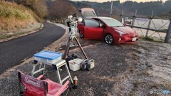 天体撮影遠征中