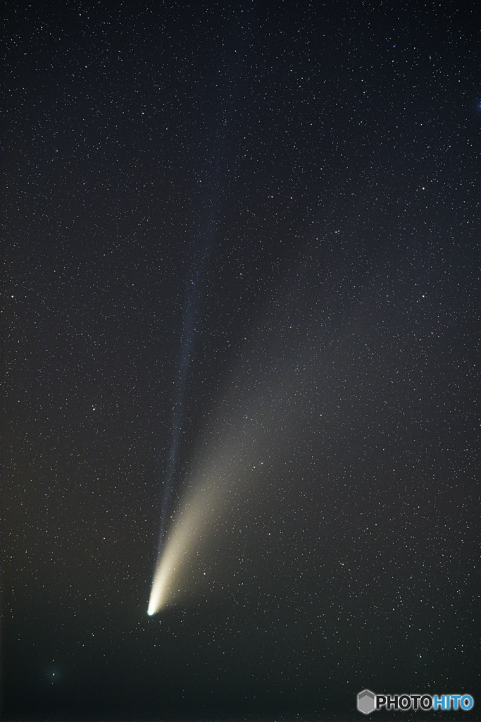 NEOWISE彗星　in　鹿児島高崎山