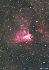 M17　オメガ星雲　2020年（再処理拡大）