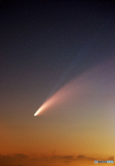 ネオワイズ彗星　再々処理（8枚コンポ）
