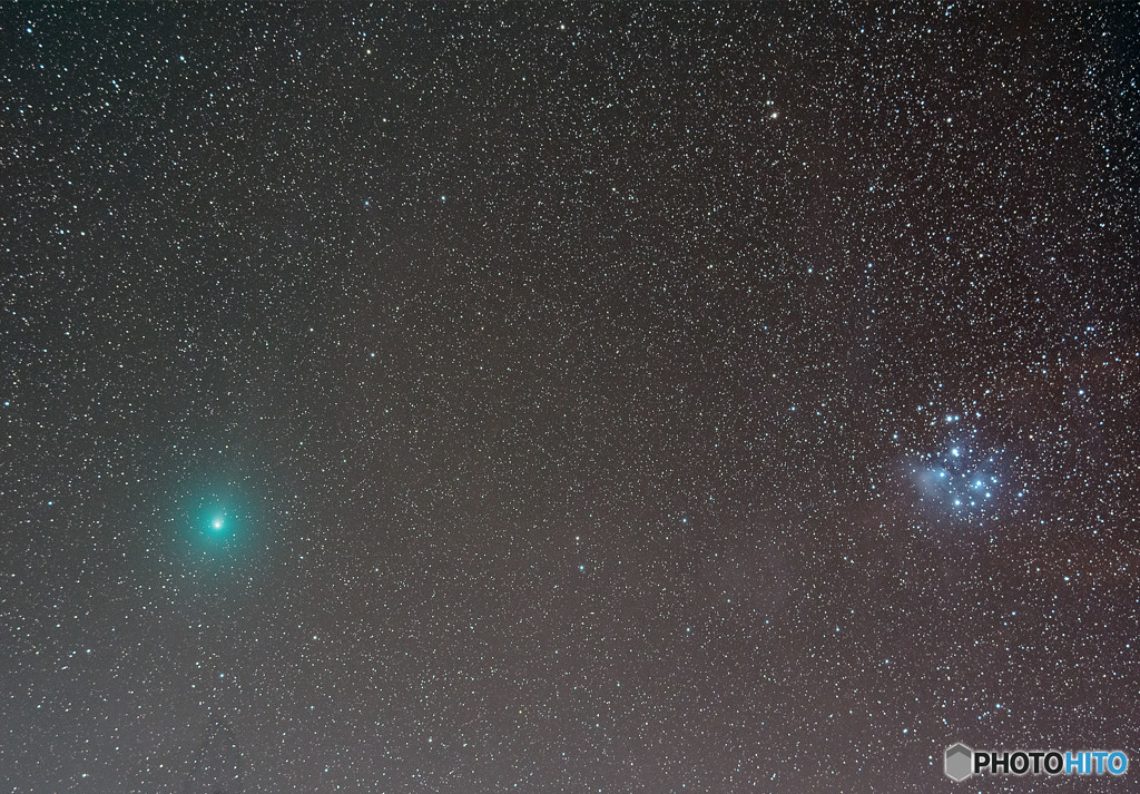 ウィルタネン周期彗星（4枚コンポジット）