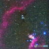 NGC2068（M78）、バナードループ、IC434（馬頭）