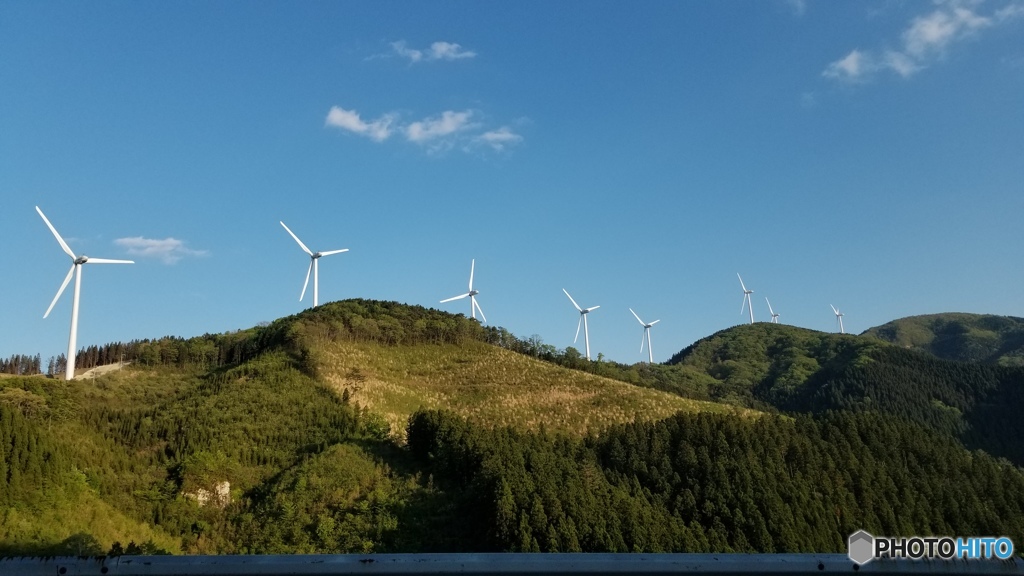 飯干峠の風力発電所　その2