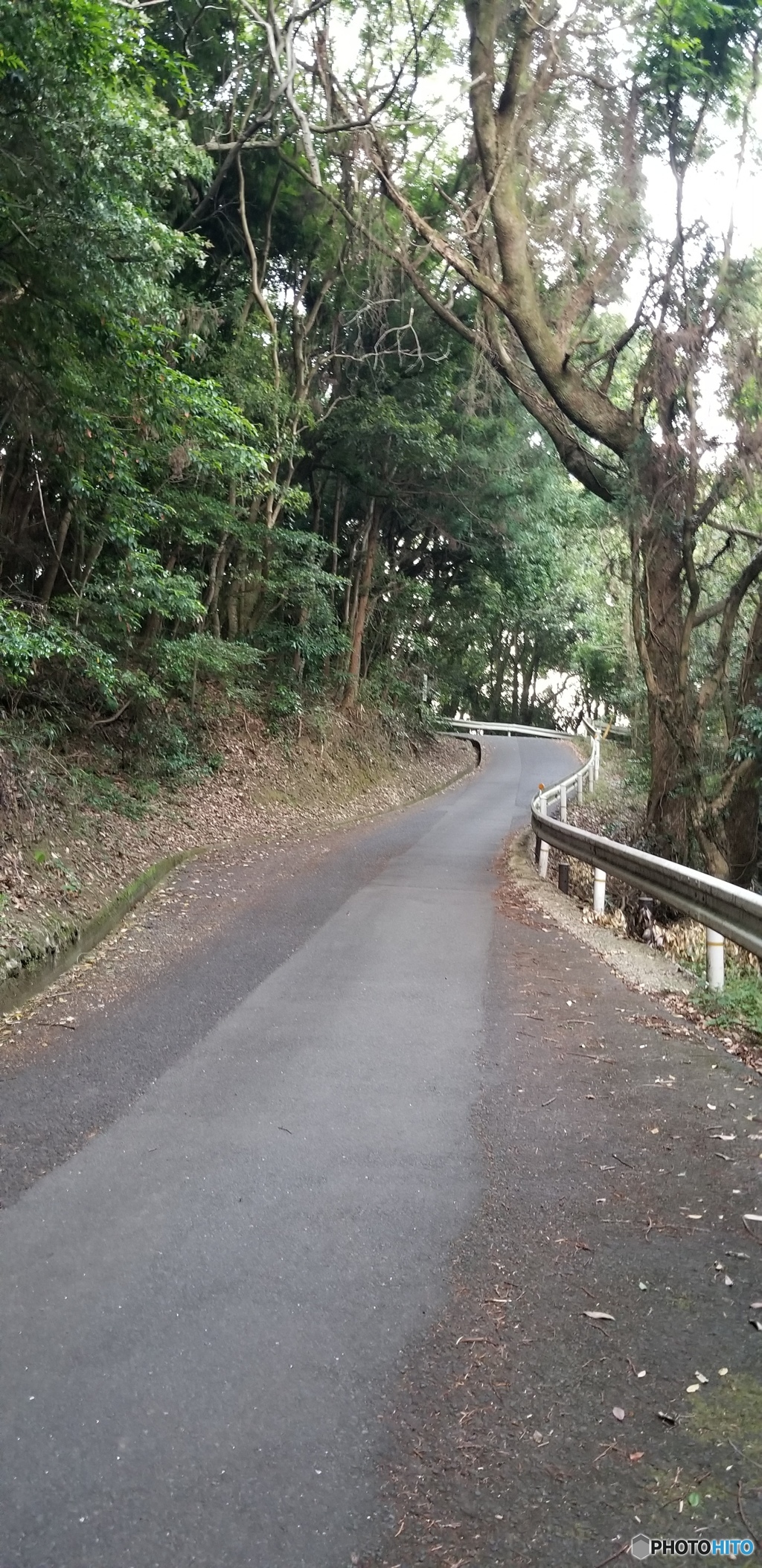 駐車場から現場へ