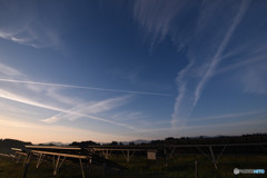 飛行機雲　その2