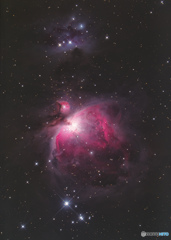 カイヤン二世さんの多段階露光　M42