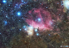 馬頭星雲周辺の分子雲　(2022年)