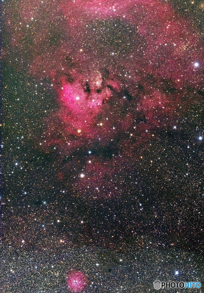 NGC　7822　合成