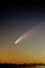 ネオワイズ彗星　その2（4枚コンポ）