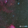 ばら星雲（NGC2237～9）　から　コーン星雲（NGC2264）