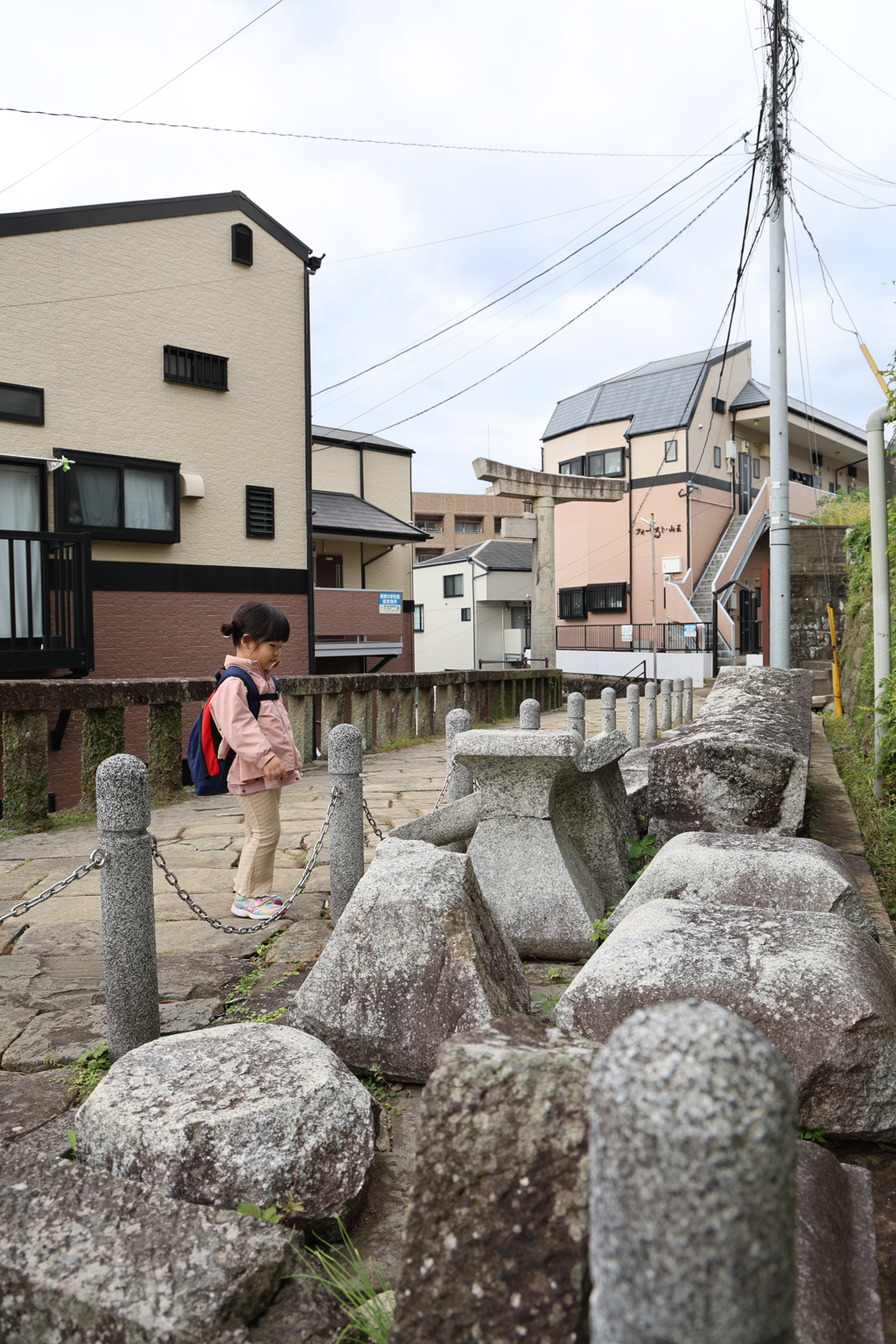 一本柱鳥居　③
