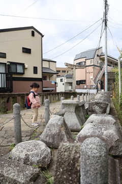 一本柱鳥居　③