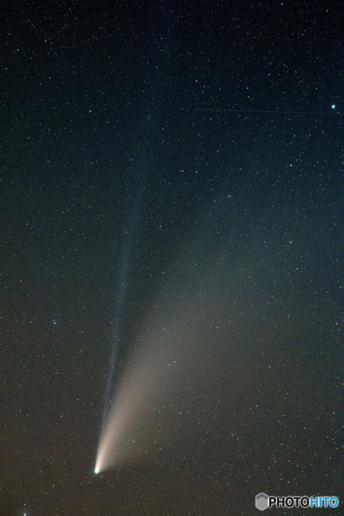 ガイド失敗だけど・・・肉眼彗星　in鹿児島