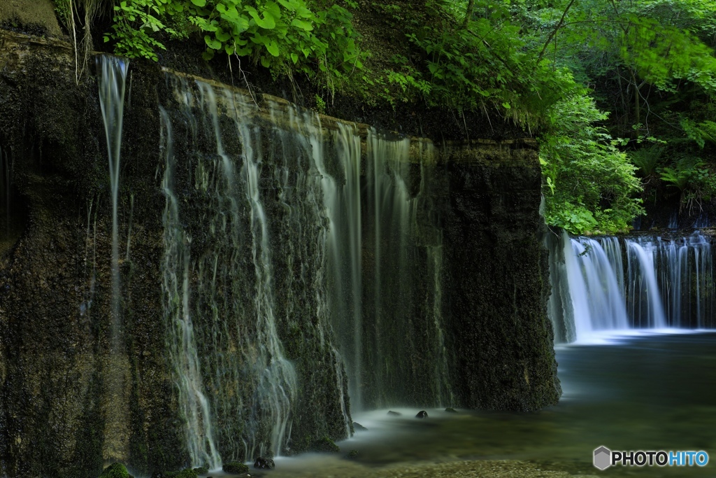 軽井沢 白糸の滝