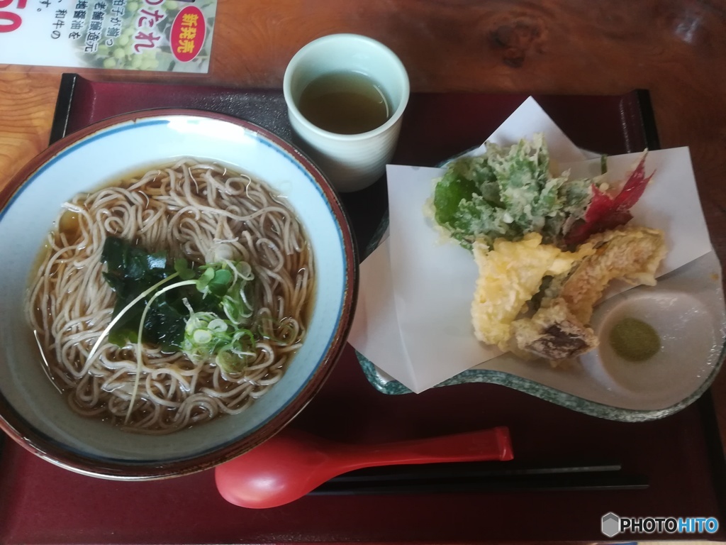 お蕎麦と天ぷら
