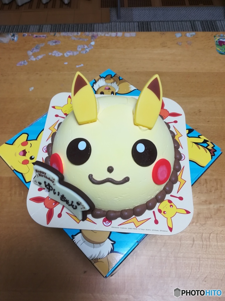 ピカチュウ☆誕生日ケーキ