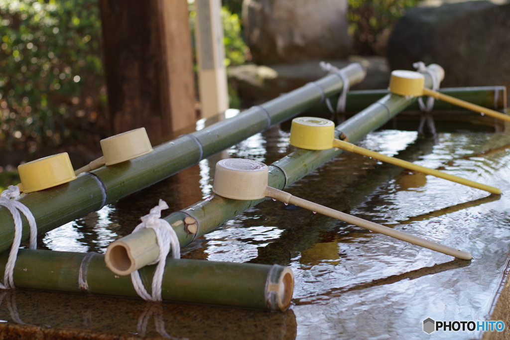 水の質感。