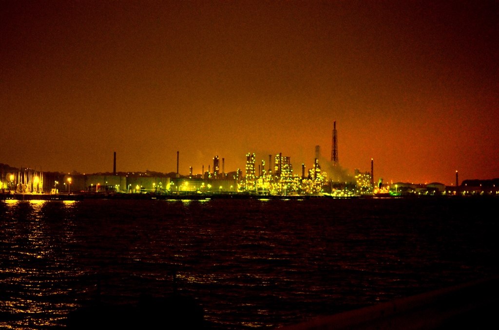 工場夜景