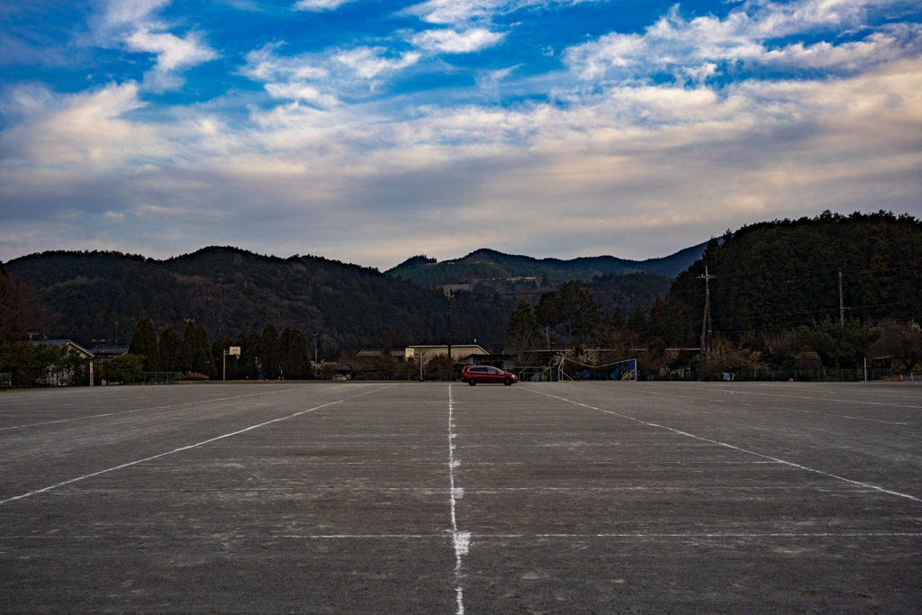 臨時駐車場