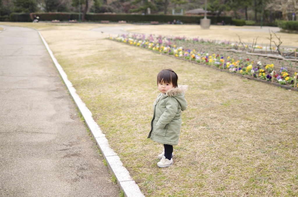たたずむ