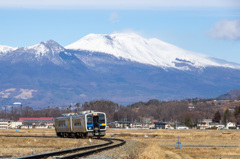 浅間山と小海線1