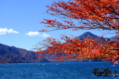 栃木県 日光 中禅寺湖 紅葉