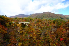 宮城県 鳴子峡 紅葉