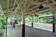 奥多摩駅ホーム